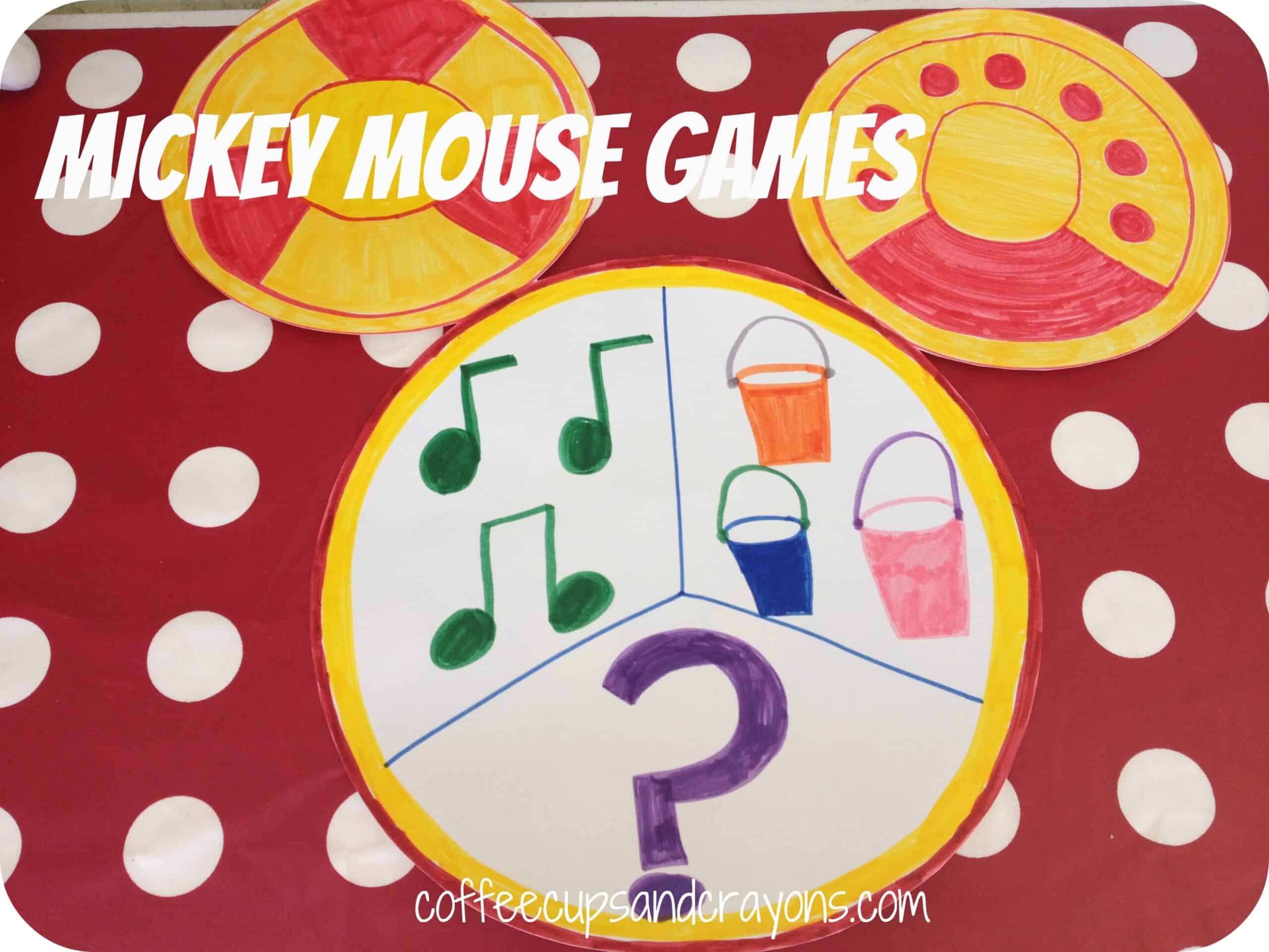 Mickey And Minnie Party Games Coffee