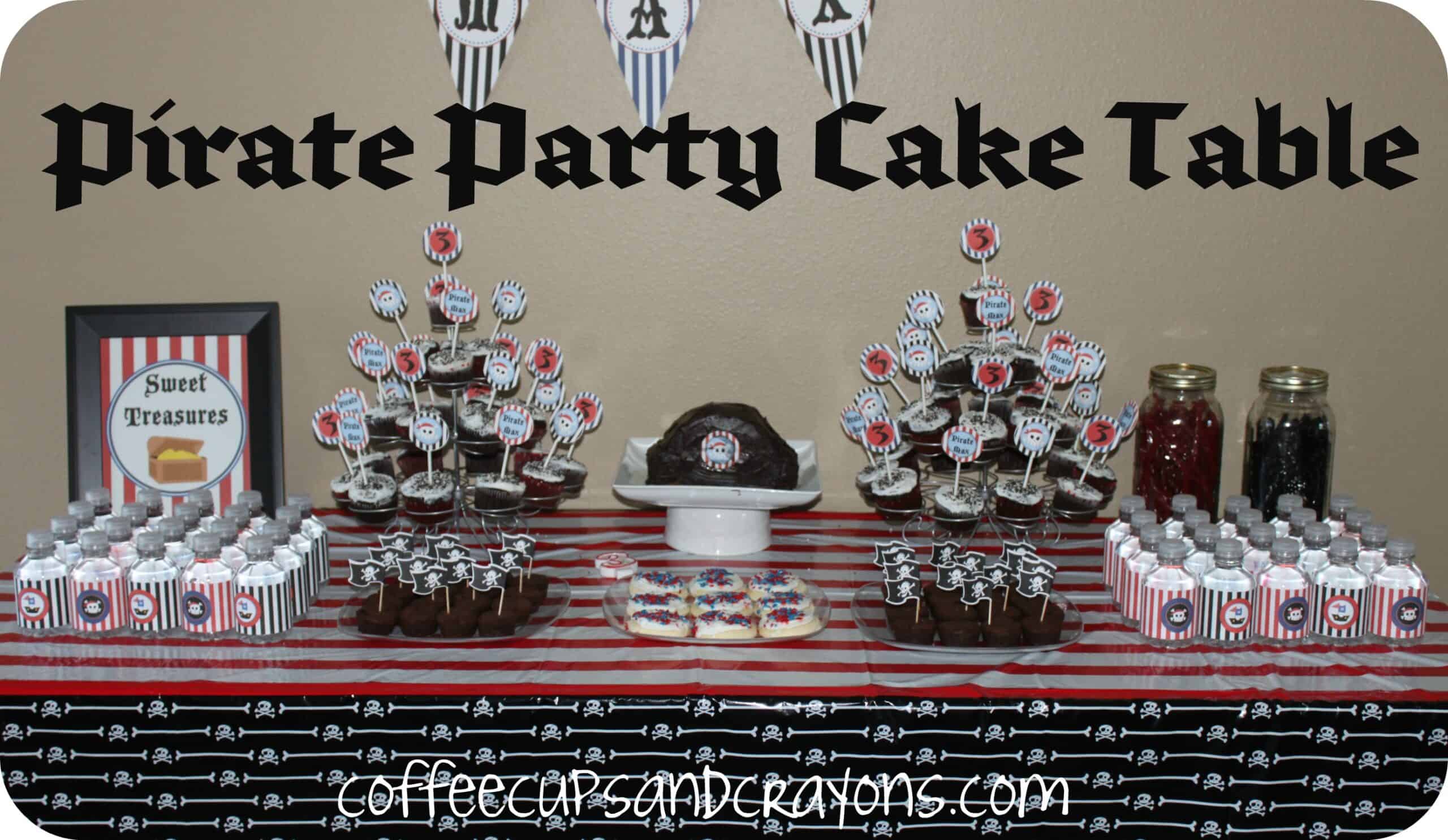 Pirate Party Ideas Coffee Cups And Crayons