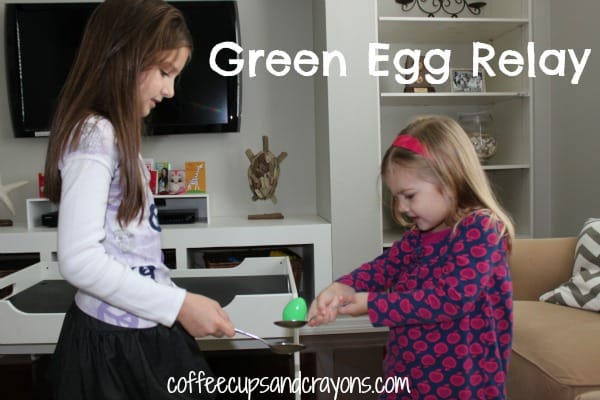 Green Eggs and Ham Relay Game