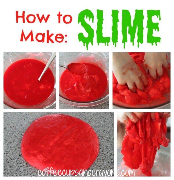 How to Make Slime with glue and Borax