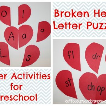 letter activities for preschool