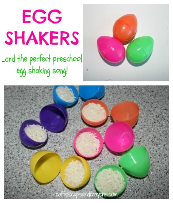 How to make egg shakers