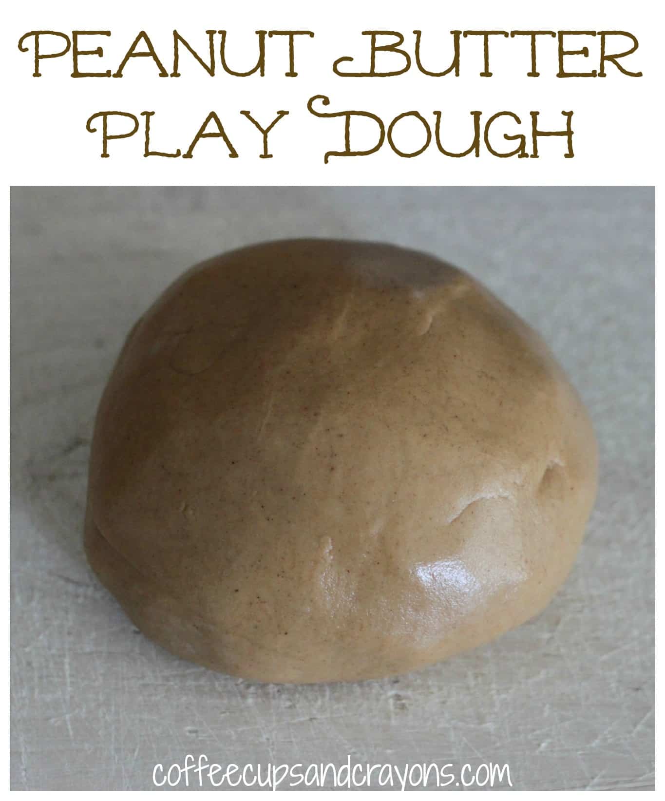 How to Make Edible Peanut Butter Play Dough