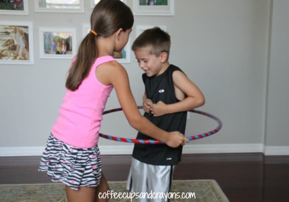 How to Hula Hoop Kids Activity