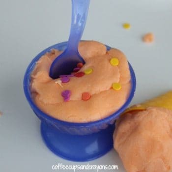 Orange Creamsicle Dough for Kids!