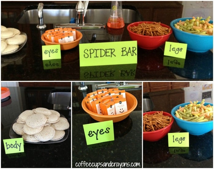 Make Your Own Spider Bar for a Party or Play Date!