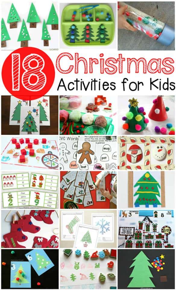 18 Christmas busy bags and activities that are sure to keep boredom away!