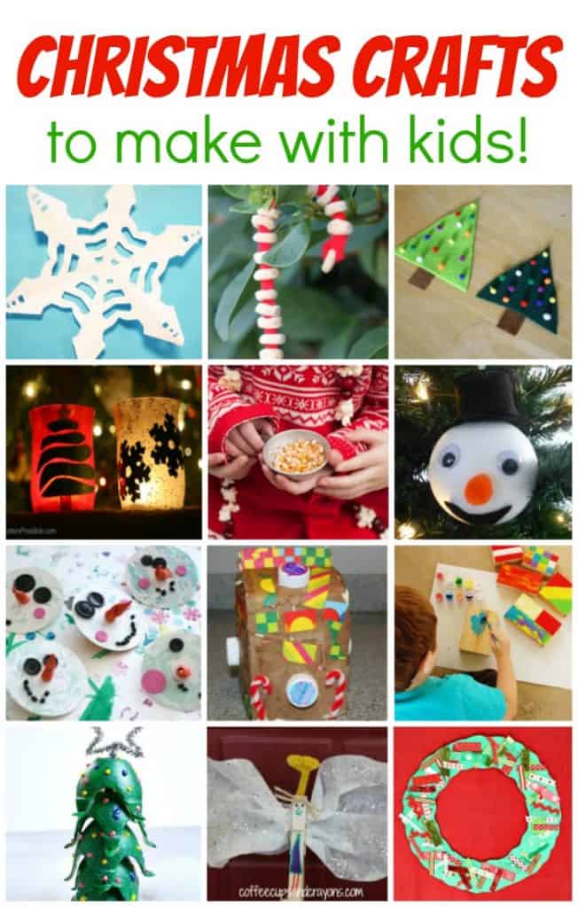 Christmas Crafts to Make with Kids - Coffee Cups and Crayons