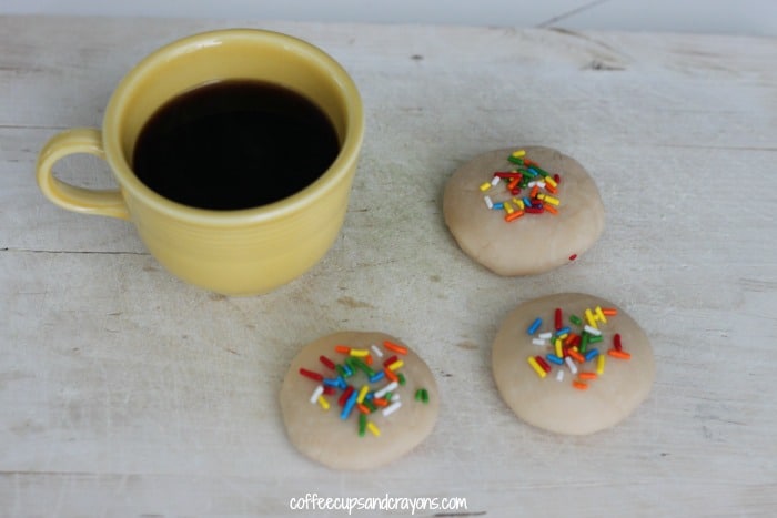 Sugar Cookie Play Dough Recipe!  Smells great and last for a long time!