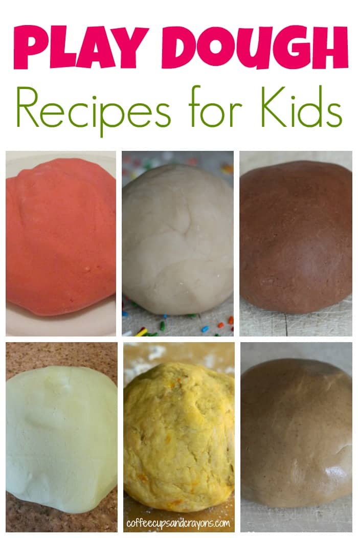 20+ Play Dough Recipes for Kids!