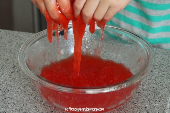 Borax-free slime recipe for kids!