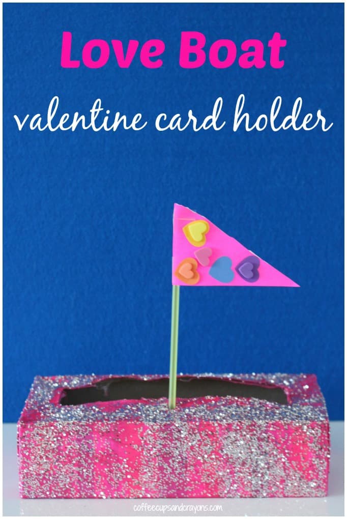 How to Make a Love Boat Valentine Card Holder for Kids