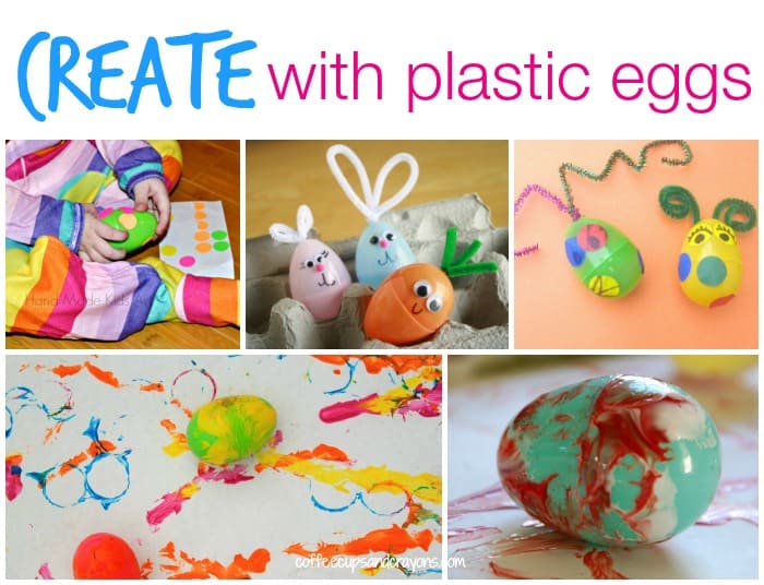 Fun Ways to CREATE with Plastic Eggs!