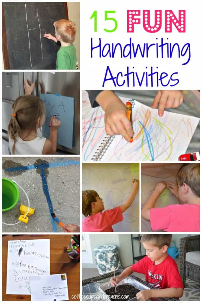 Fun Ways To Practice Handwriting At Home