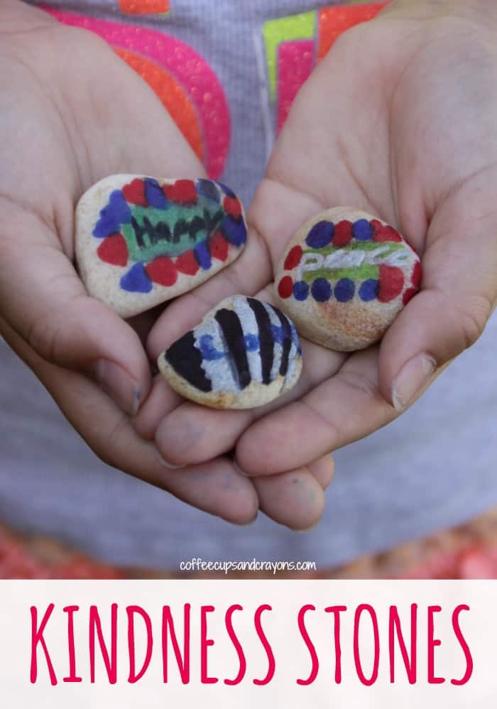 Kindness Stones! A crafty act of kindness for kids!