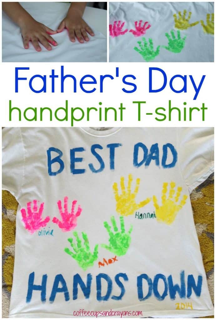 Show Dad How Much You Care with Handprints Crafts!