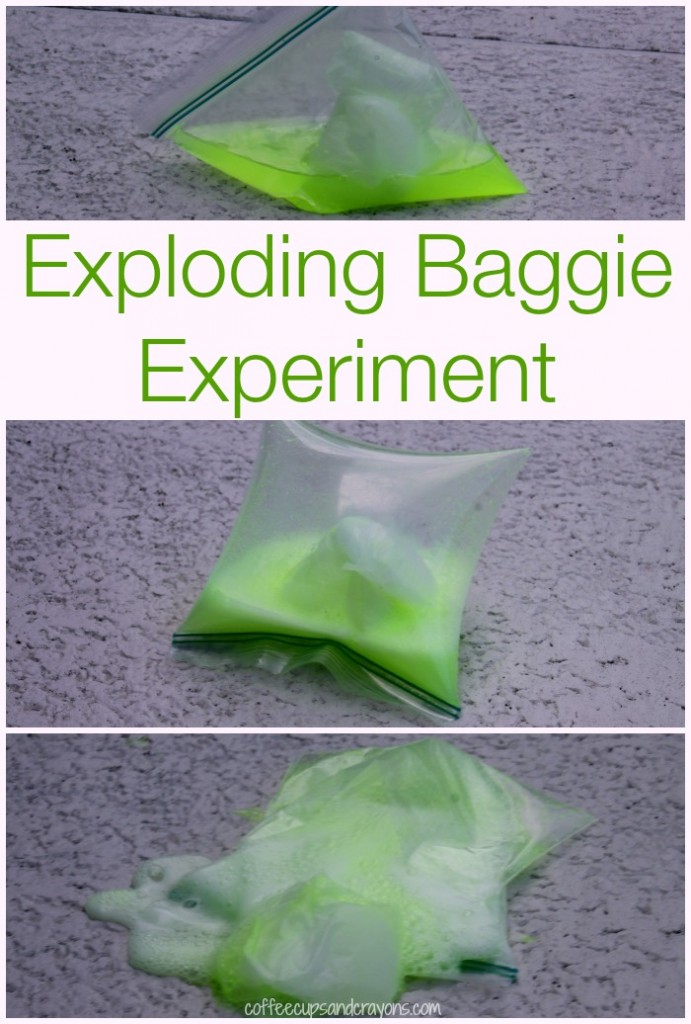 Exploding Baggie Kids Science Experiment for Kids