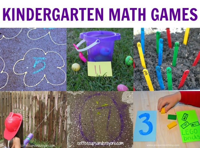 FUN and Active Kindergarten Math Games!