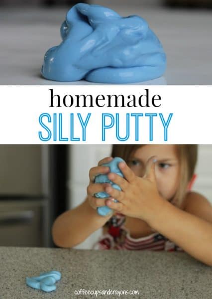 Homemade Silly Putty Recipe - Coffee Cups and Crayons