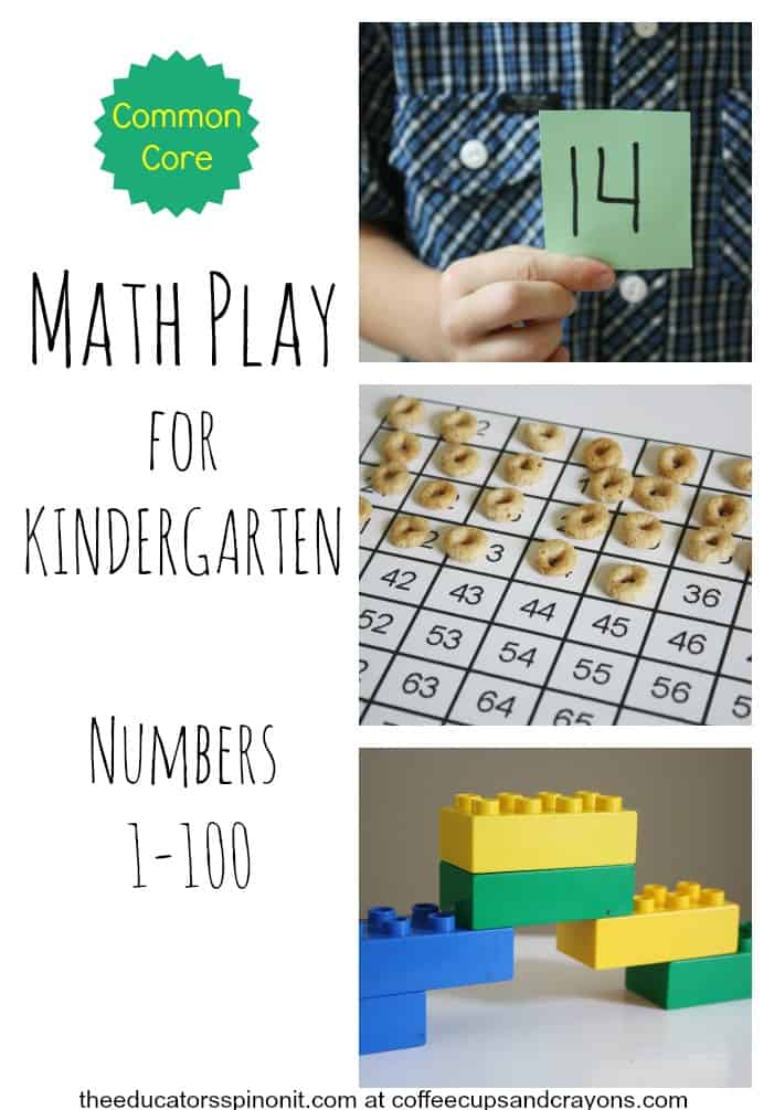 Kindergarten Math Ideas to Help Make Common Core Standards FUN and Hands-On Learning