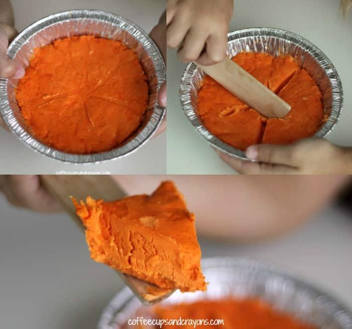 Edible Pumpkin Pie Play Dough Recipe for Kids