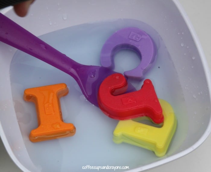 Practice Letters by Playing with Alphabet Soup!