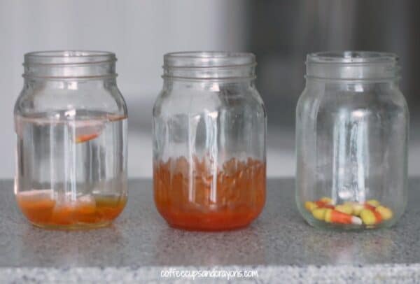 Candy Corn Science Experiments | Coffee Cups and Crayons