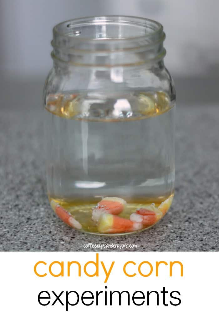 Candy Corn Science Experiments for Kids! Perfect for Halloween!