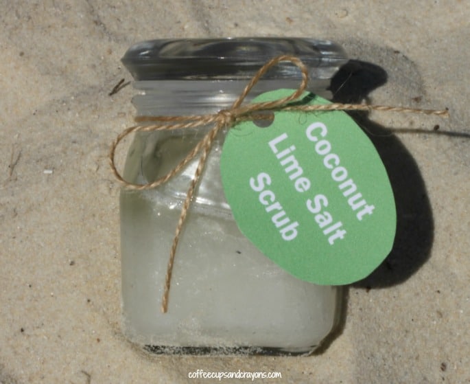Coconut Lime Sea Salt Scrub