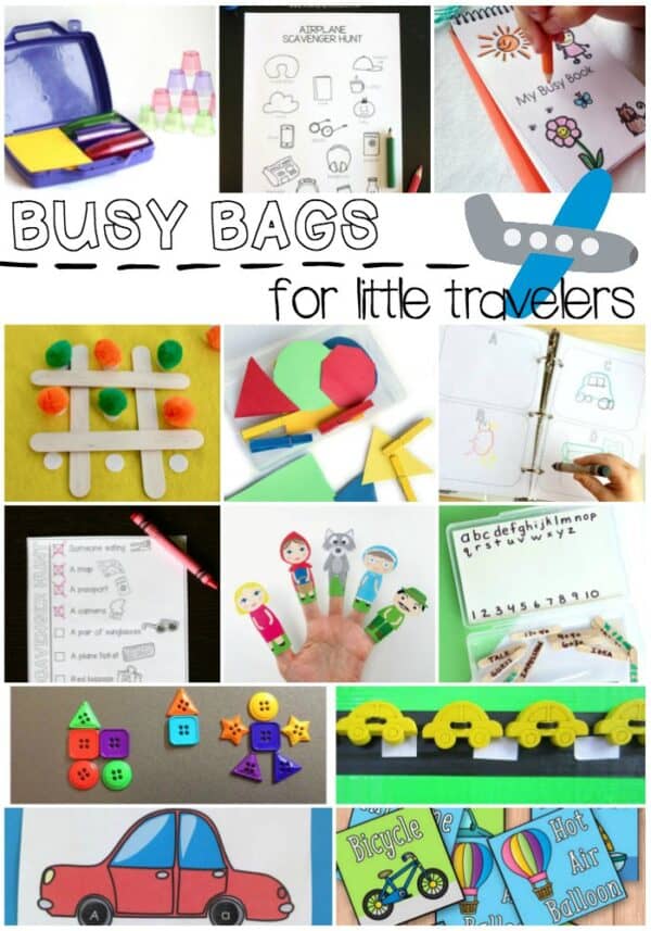 Wheel Letter Match Busy Bag - Coffee Cups and Crayons