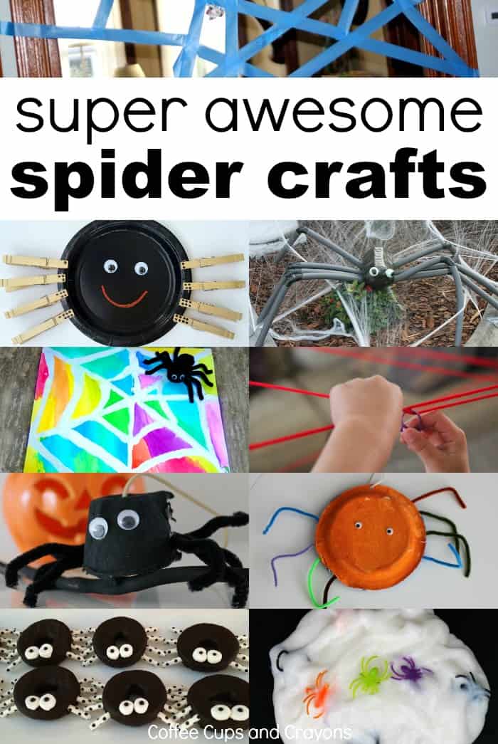 10 super awesome spider crafts and activities kids love!