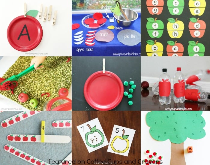 Fun apple activities for fall!