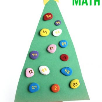 Kids love this Christmas Tree Math Activity!