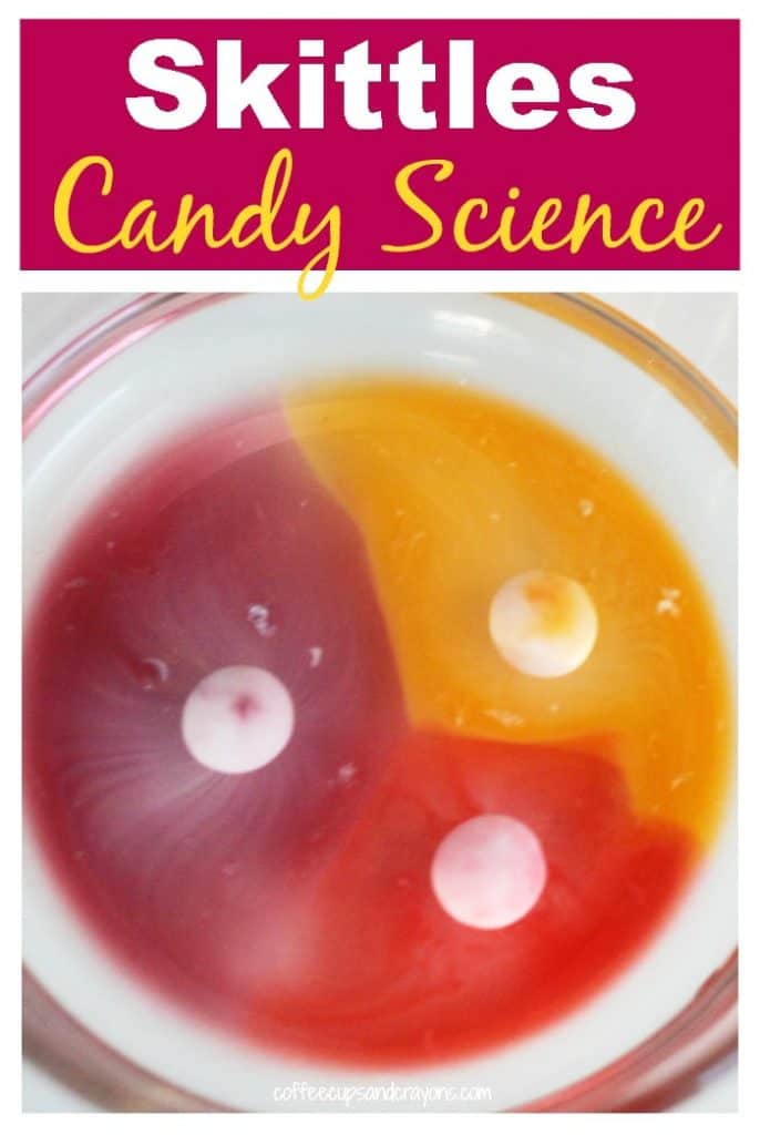 Skittles Candy Science Experiment | Coffee Cups and Crayons