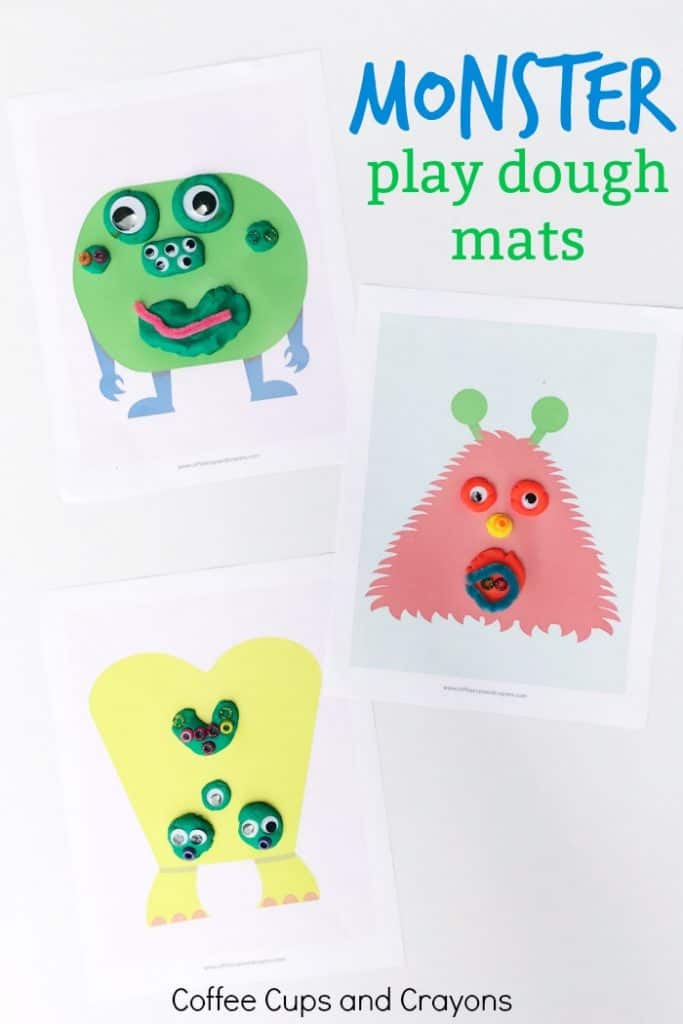 Play Dough Mats With No-Harm Clay Activity Box – My House Teacher