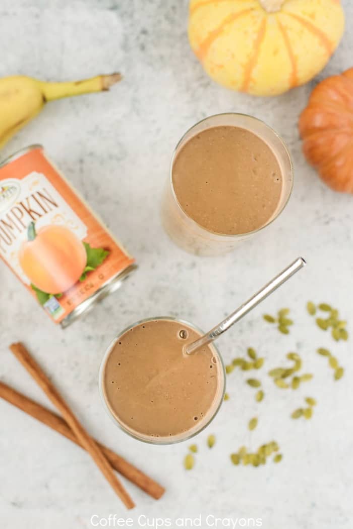 The Most Delicious Pumpkin Spice Latte Smoothie